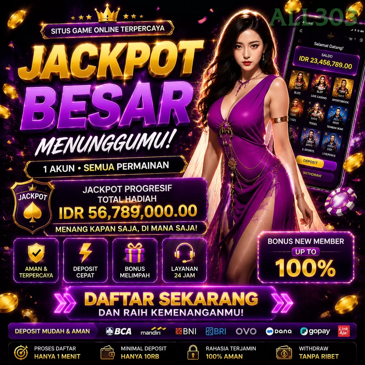 all303 Tutorial Pemain